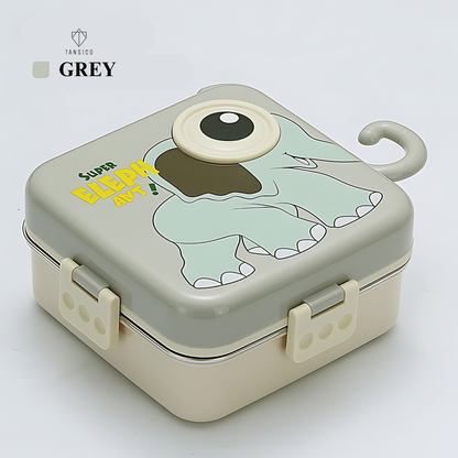 Elephant Square Lunch Box