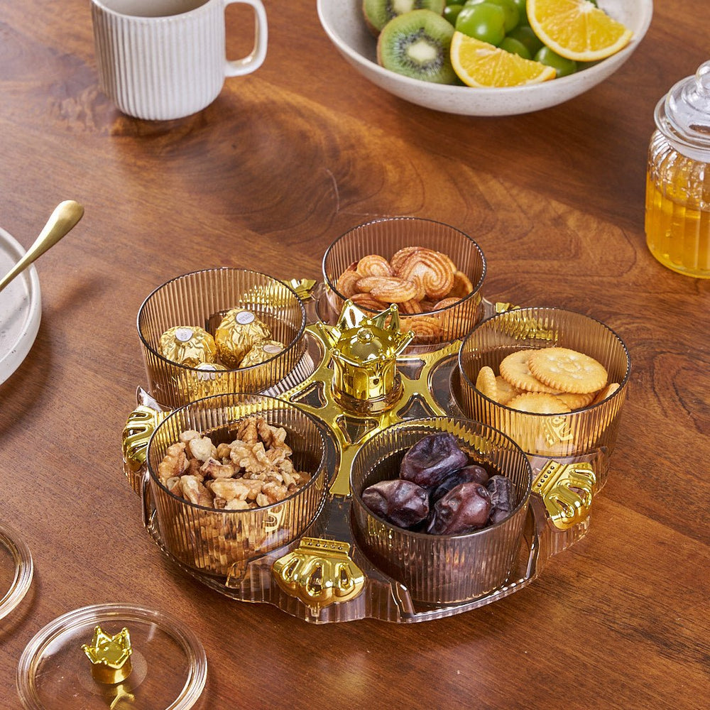 Classic Rotate Snack Dish Tray