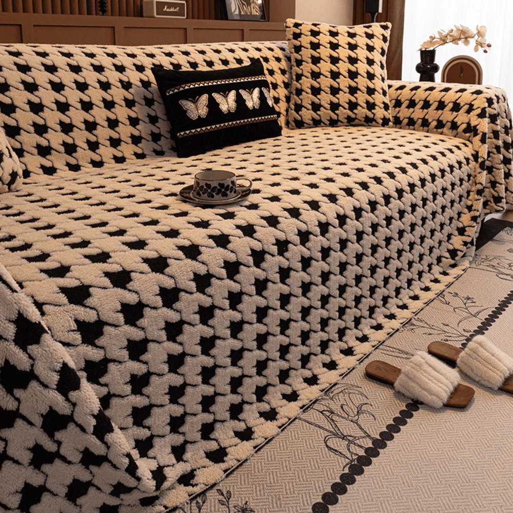 Luxurious Jacquard Sofa Cover : [EM-SC-33]