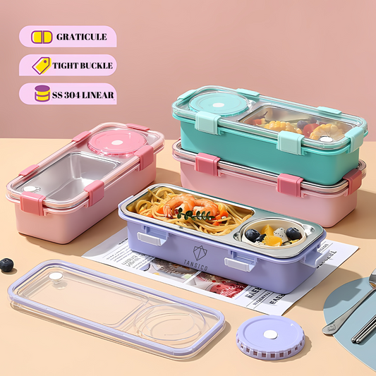 SLEEK REVO LUNCH BOX (SS)