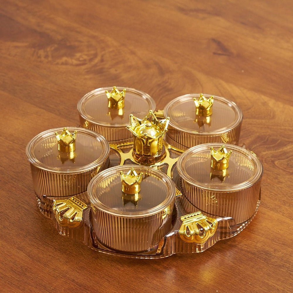 Classic Rotate Snack Dish Tray