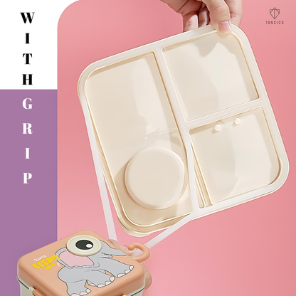 Elephant Square Lunch Box