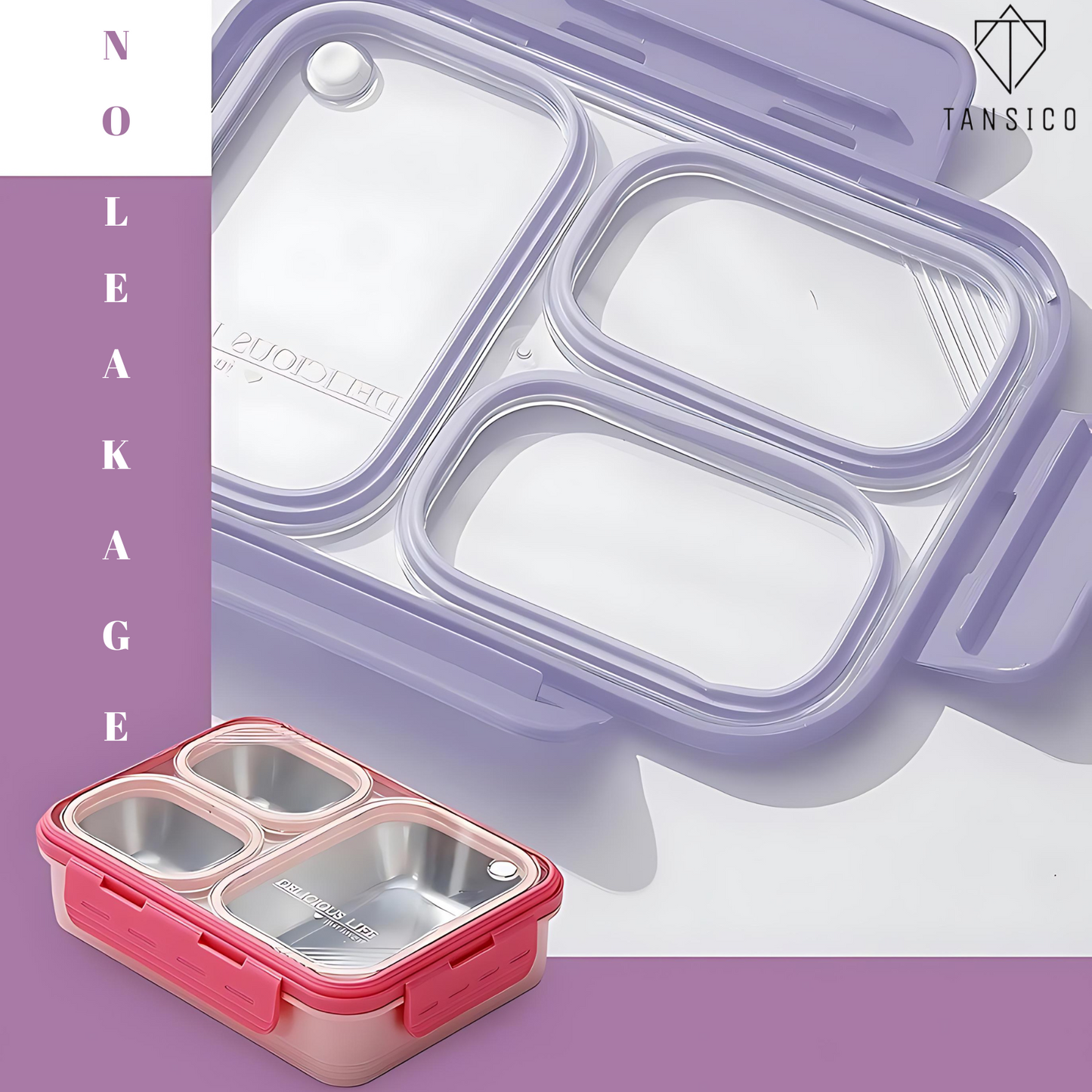 Tansico 3 lunch box