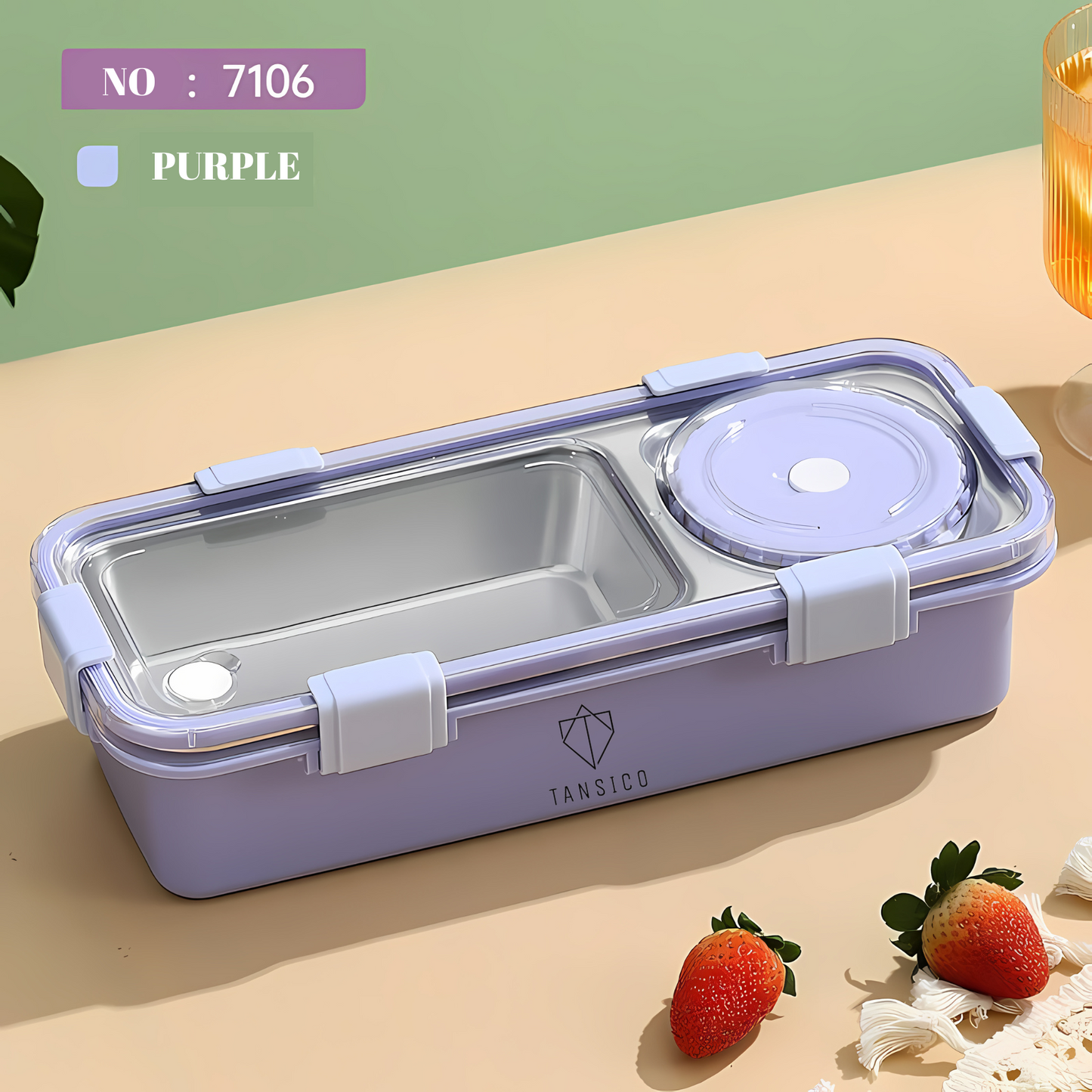 SLEEK REVO LUNCH BOX (SS)