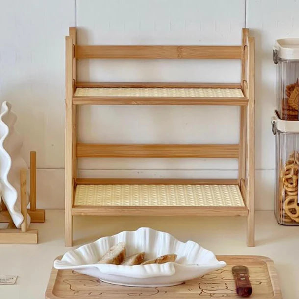 Multipurpose 2-Tier Countertop Storage Organizer (28cm)