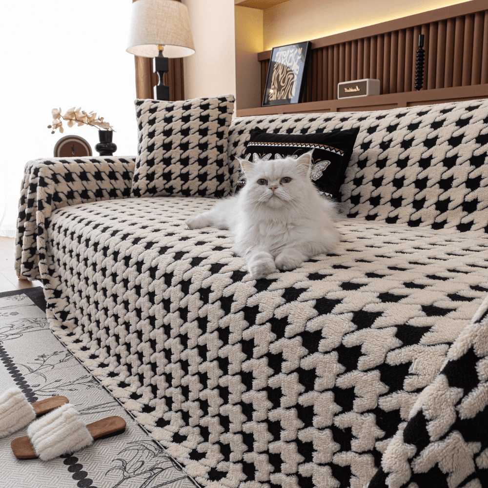 Luxurious Jacquard Sofa Cover : [EM-SC-33]