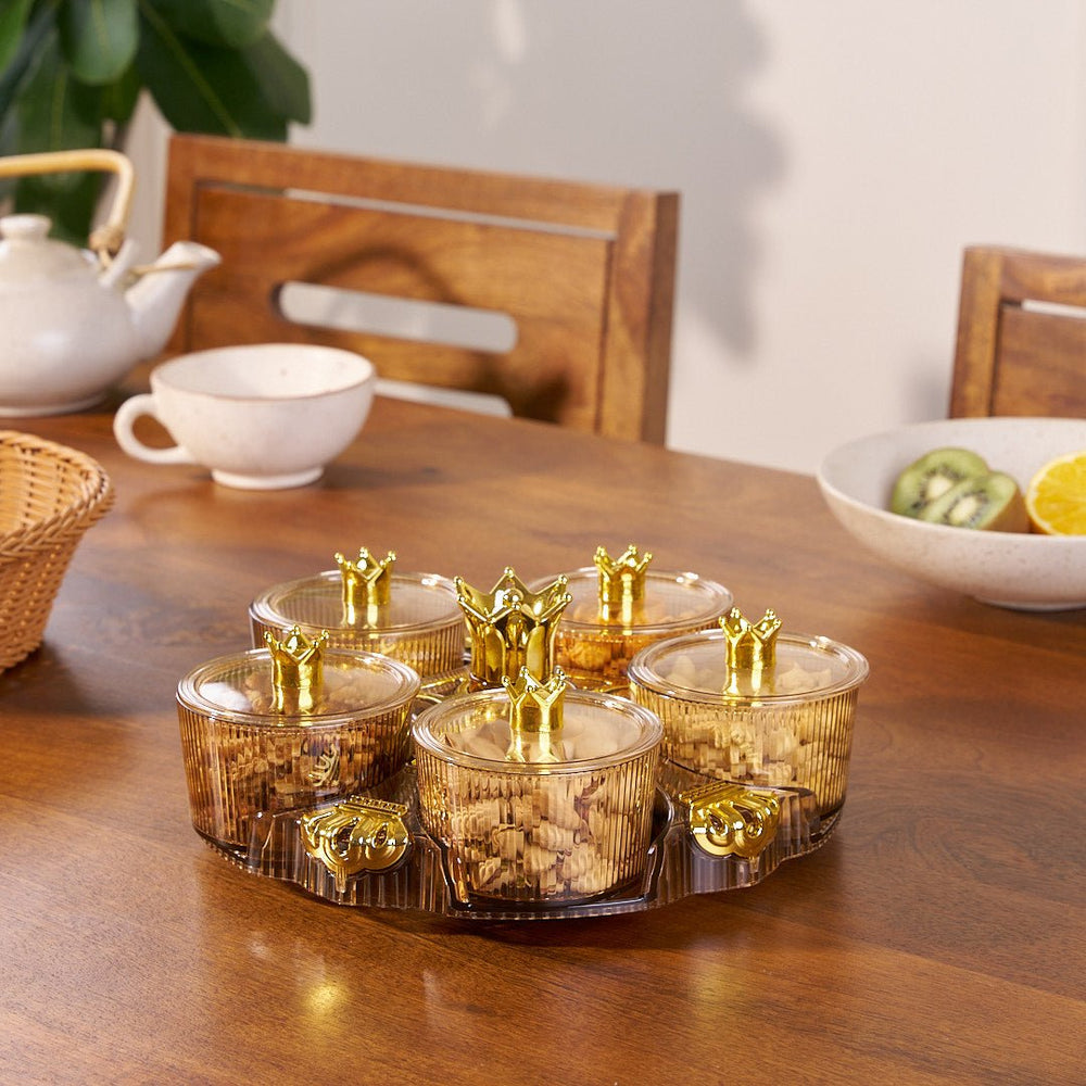 Classic Rotate Snack Dish Tray