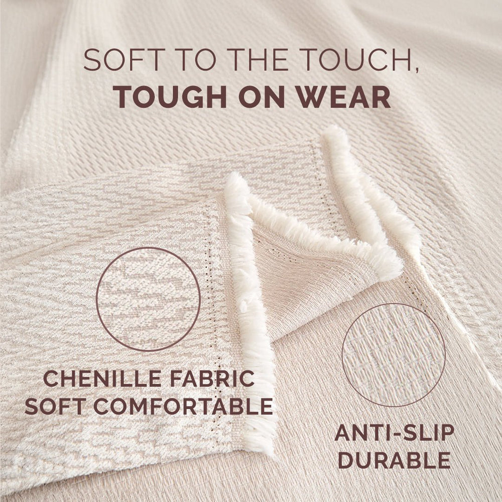 Elegance Chenille Sofa Cover : [EM-SC-29]