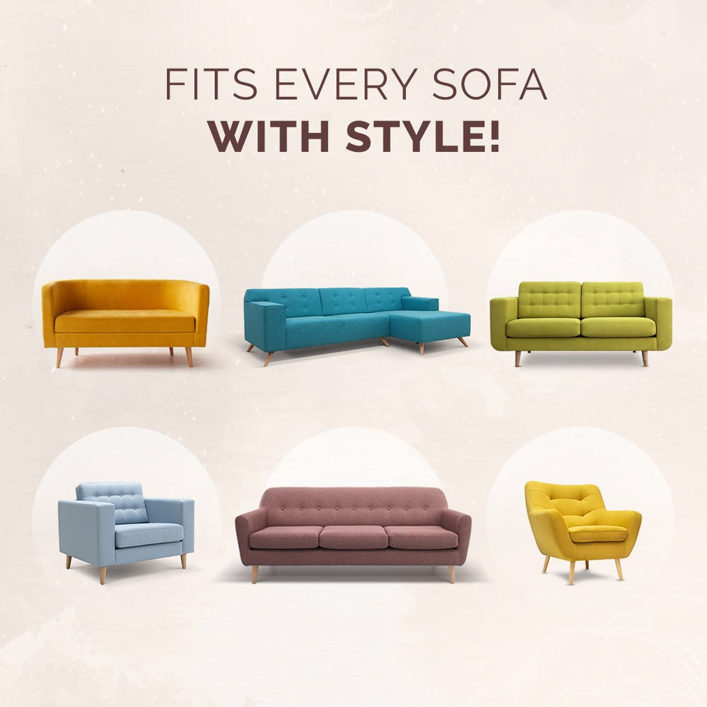 Elegance Chenille Sofa Cover : [EM-SC-29]