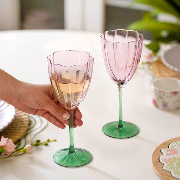 Luxe Tulip Wine Glass Set Of 2 320ml